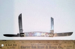 Buck Creek Bear and Bull 66 Congress Four Blade Pocket Knife Germany. - Picture 1 of 5