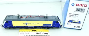 Piko 51586 Br 147 Electric Locomotive Metronom EP VI H0 1:87 Boxed New HV3 Μ - Imagen 1 de 7