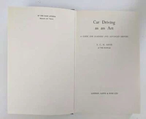 Car Driving as an Art: A Guide for Learners and Advanced Drivers - Picture 1 of 4
