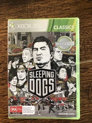 Sleeping Dogs Microsoft Xbox 360 Game PAL Complete W Manual + DLC Code - VGC - Image 1 of 3