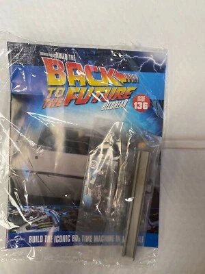 1:8 Scala Eaglemoss Ritorno Al Futuro Costruzione il Tuo Delorean Numero 136 W/ - Immagine 1 di 2