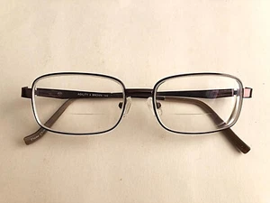 Brille für Jugendliche 52 - 17 Metall braun - Bild 1 von 3