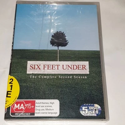 Six Feet Under - Complete Second Season / Series 2 (2002) 5 DVD Set - New Sealed - image 1 of 2