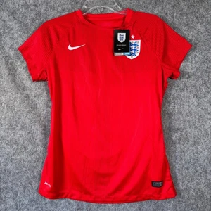Maglia calcio futball Nike England 2014 rossa da trasferta donna nuova con etichetta taglia large - Foto 1 di 10