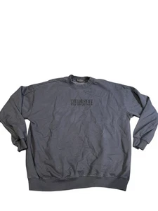 AUTHENTIC The Eras Tour Gray Crewneck Sweatshirt Taylor Swift XL Oversized - Picture 1 of 7