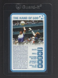 2010 DIEGO MARADONA FOOTBALL CARD ARGENTINIEN THE HAND OF GOD WORLD CUP (TC2B1) - Bild 1 von 2