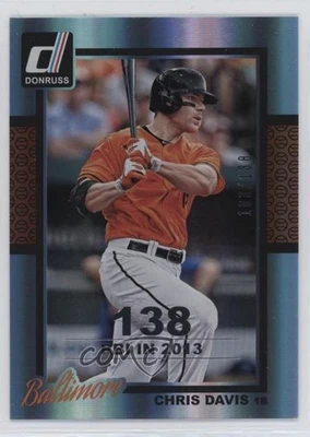 2014 Panini Donruss Silver Season Stat Line /138 Chris Davis #179 - Image 1 of 2