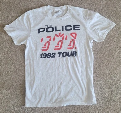 THE POLICE GODT IN MACHINE TOUR T-SHIRT SZ M - Image 1 of 3