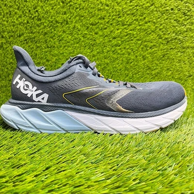 Hoka One One Arahi 5 Para Hombres Talla 8.5 Azul Blanco Caminar Correr Zapatos Tenis Foto 1 de 4