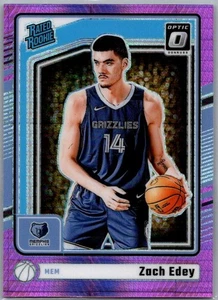 2024-25 ottica donruss #288 Zach Edey Hyper rosa - Foto 1 di 2