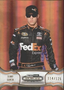 Press Pass Showcase Gold #14 2011 Denny Hamlin/125 - Imagen 1 de 2