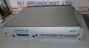 RTS cronus intercom mainframe with 2x 8channel rvon-c cards  Dual power supply i - Picture 1 of 13