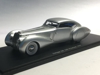 –Spark 1:43 Delage D8 Pourtout 1937 Silver Art. Nr: S2703– - Immagine 1 di 4