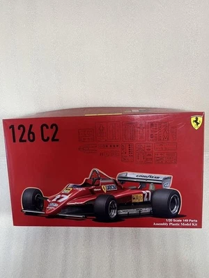 Fujimi 1/20 Ferrari 126C2 1982 GP Model Kit scatola mai aperta con graffi - Immagine 1 di 4