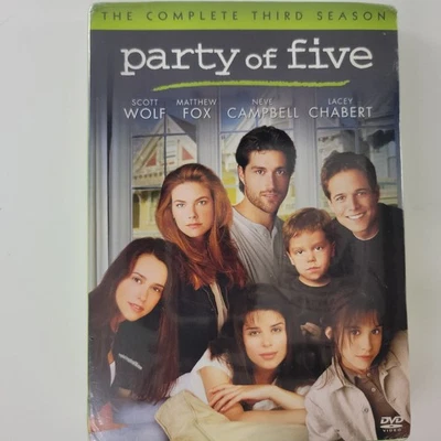 Party of Five - The Third Season 3 Three 3rd (DVD, 2008, 5-Disc Set)  NEW SEALED - Image 1 of 3