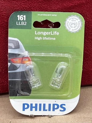 Philips 161LLB2 Panel de instrumentos de larga duración Lámpara Bombilla 161 - PACK DE 2 Foto 1 de 2