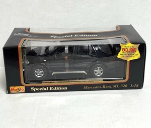 Maisto Special Edition 1997 Mercedes-Benz ML 320 Blue 1:18 Scale DieCast New - Picture 1 of 12