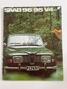 SAAB 95 96 De Luxe V4 UK English Brochure 1969 - Picture 1 of 2