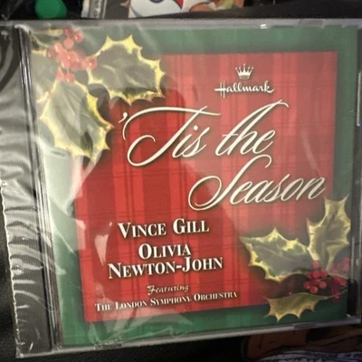 Hallmark - Tis The Season by Vince Gill and Olivia Newton-John (CD, 2000) - Image 1 of 2