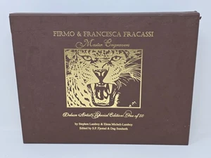 Firmo & Francesca Fracassi : Master Engravers Signed Deluxe Edition 1 of 50 WOW! - Picture 1 of 19
