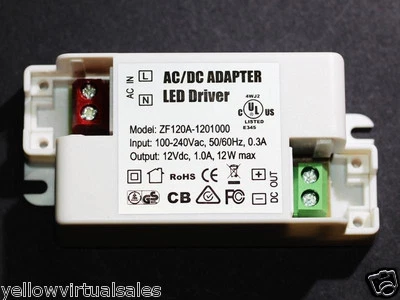 PRO LED Light Driver 12V 1A Power Adapter Supply 12W Constant Voltage 5050 5630 - Image 1 of 4