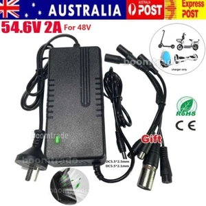 5IN1 54.6V Charger Power For 48V Lithium Battery Electric Ebike Scooter With Fan - Picture 1 of 13