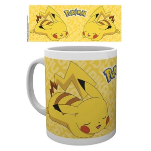 Pokemon - Mug - Pikachu - Coffee Mug - Sleeping Coffee Mug - Mug - Yellow - Picture 1 of 4