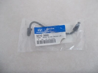 5874238006 Hyundai O.E. L.H. Rear Brake Tube 98-01 Sonata - Free Shipping - Image 1 of 2
