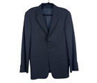 Armani Collezioni Blue Striped Blazer - Size Women's 14 IT 50 2 Button Jacket