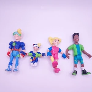 Figura de acción vintage Kid Vid Burger King BK Kids Club juguete años 90 mandíbulas a presión - Imagen 1 de 5