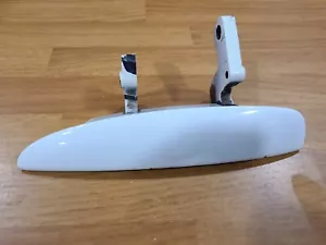 REPAIR PART SECTION HANDLE LEVER WHITE 94-01 ACURA INTEGRA LEFT DOOR HANDLE - Picture 1 of 5
