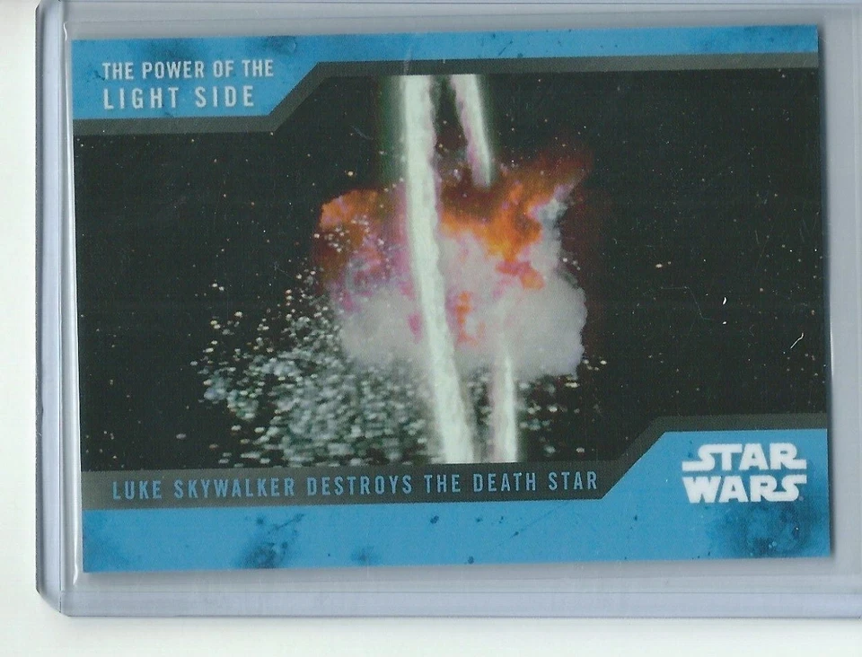 2019 Topps Star Wars Light Side On Demand Luke Skywalker Destroys Death Star GB3 - Image 1 of 1
