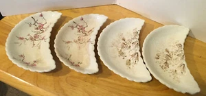 Vtg Crescent Shaped Dishes Set of 4 - Bild 1 von 5