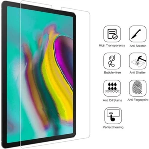 Screen Protector Tempered Glass Tablet For Samsung Galaxy Tab S8 A8 A7 S5e T580 - Picture 1 of 17