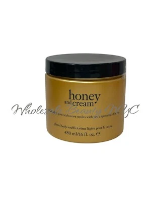 Philosophy Honey and Cream Body Glazed Body Souffle  16Oz/480ml New and Sealed - Image 1 of 3