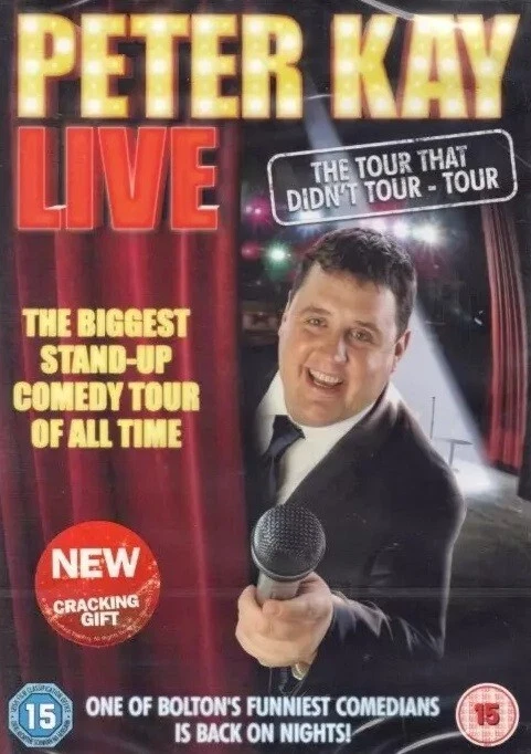 PETER KAY LIVE The Tour That Didn't Tour - Tour Stand-Up FUNNY COMEDY DVD Reg 2 - Image 1 of 1