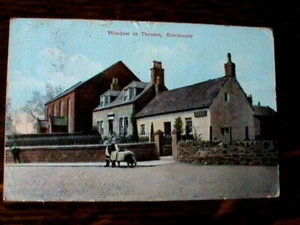 Postkarte Fenster in Thrums, Kirriemuir, Angus. Post vom 9. August 1928. Sehr guter Zustand - Bild 1 von 3