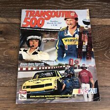 1987 Transouth 500 Darlington Raceway Racing  Program Dale Earnhardt