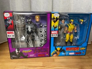 MAFEX Nr. 096 Wolverine & Nr. 088 Venom Comic Ver. Figuren X-MEN/Spider-Man - Bild 1 von 5