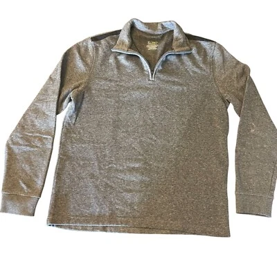 Apt. 9 Hombres Gris Premier Flex 1/4 Cremallera Pullover Sudadera M Cuello Simulado Foto 1 de 4