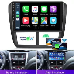 Apple CarPlay 64GB For Subaru Forester 2008-12 Android 13 Car Radio Stereo Navi - Bild 1 von 20