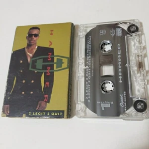 MC Hammer - 2 Legit 2 Quit - Legit Remix - Audio Cassette Tape 1991 Hip Hop Rap - Picture 1 of 2