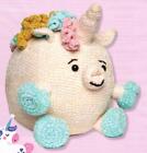 (2293) Aran Toy Crochet Pattern for Super Squishy Unicorn!