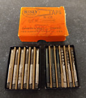 12 Vintage 1/4-28 NF Taps in Besly Chicago Box, 6 Besly, 5 Greenfield, 1 H.W. Co