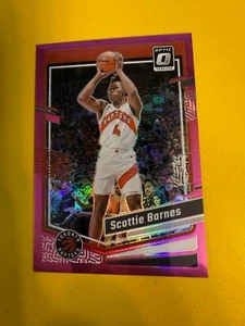 DA96242 2023-24 Donruss Optic Pink #12 Scottie Barnes #15/25 - Picture 1 of 2
