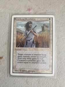 X1 Swords To Plowshares LP/MP [Unlimited Edition] Mtg Magic The Gathering - Picture 1 of 5