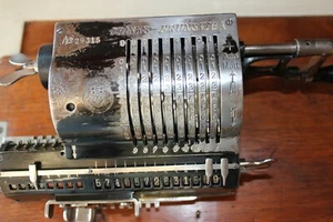 Antique Trinks Brunsviga Mechanical Calculator. Germany, Circa 1920 Working Pin- - Picture 1 of 9