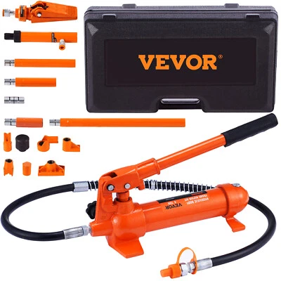 VEVOR 4 Ton Porta Power Hydraulic Jack Air Pump Lift Ram Body Frame Repair Kits - Image 1 of 2