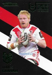 2020 NRL TRADERS MAGIC ROUND James Graham DRAGONS #MR 38/48