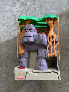 Fisher Price Imaginext GORILLA MOUNTAIN JUNGLE PLAYSET Forest Foldable Toy Set - Picture 1 of 5